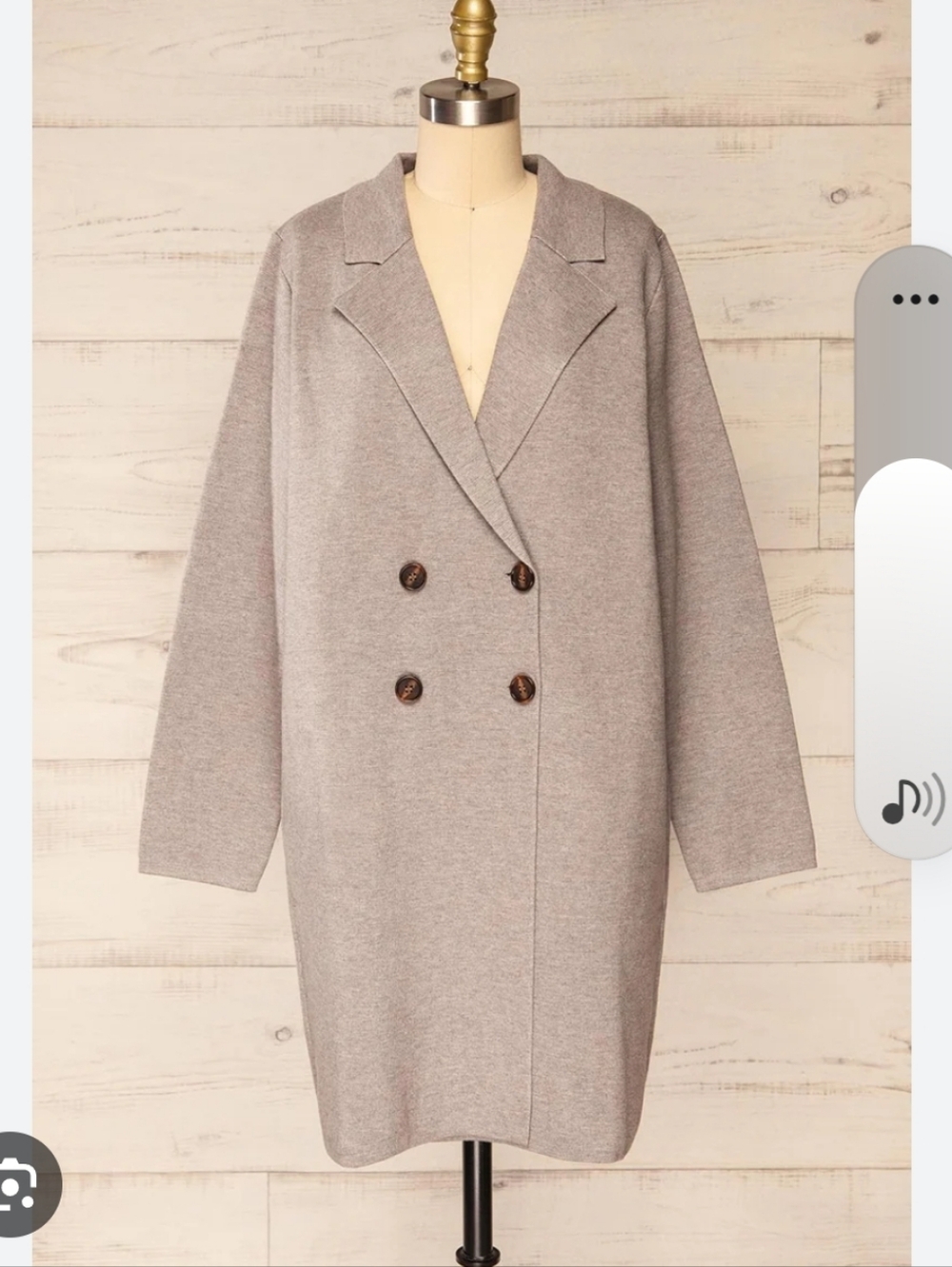 La Petite Garcon Irun Long Knit Cardigan